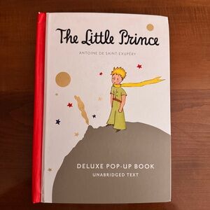 The Little Prince Deluxe Pop-Up Book - White, Red, Yellow